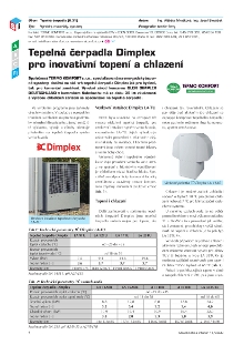 Tepelná čerpadla pro topení a chlazení